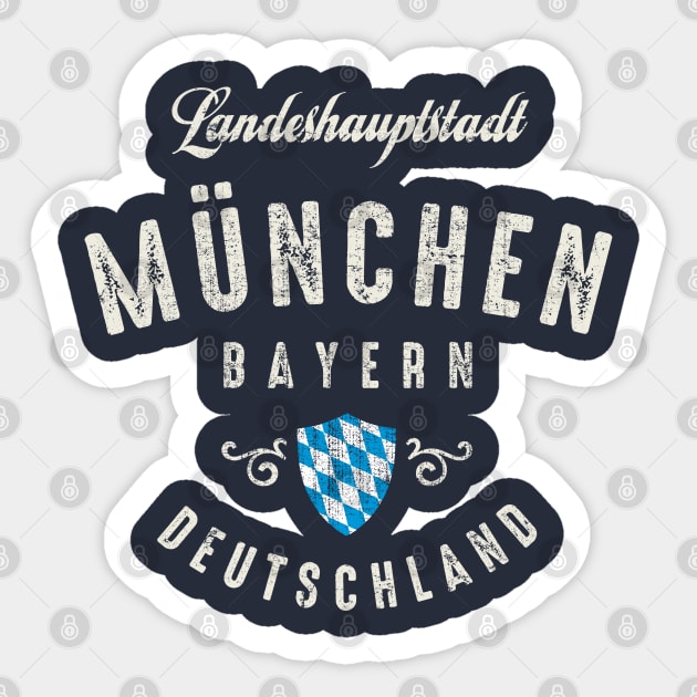 Munchen Sticker by Designkix